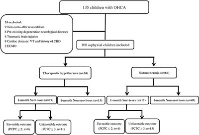 Early Clinical Predictors of Neurological Outcome in Children With Asphyxial Out-of-Hospital Cardiac Arrest Treated With Therapeutic Hypothermia